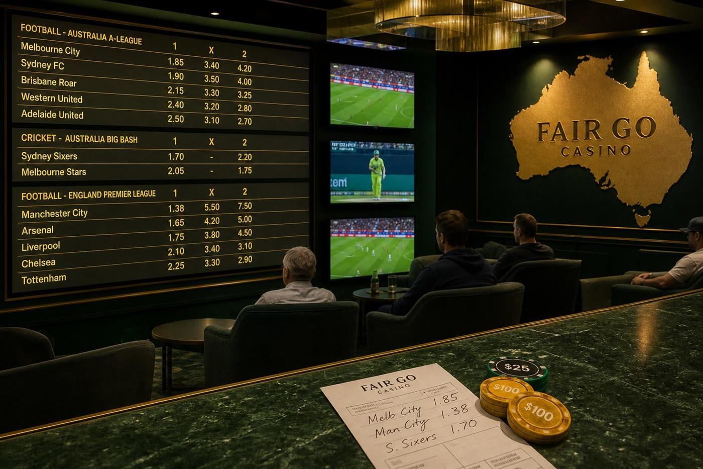 Fair Go Casino odds cover
