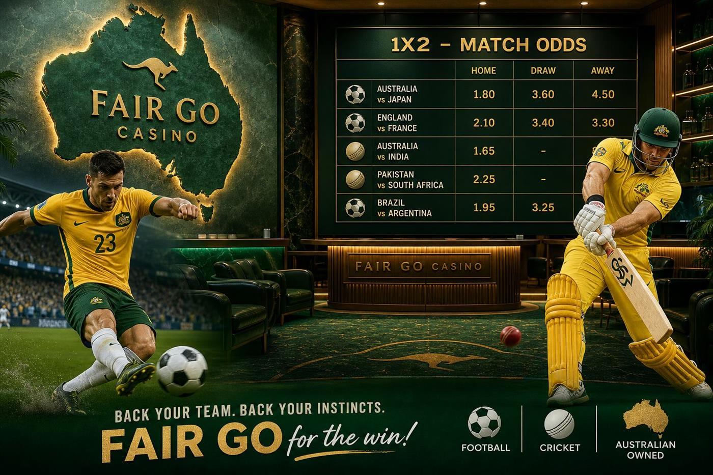 Fair Go Casino odds promo
