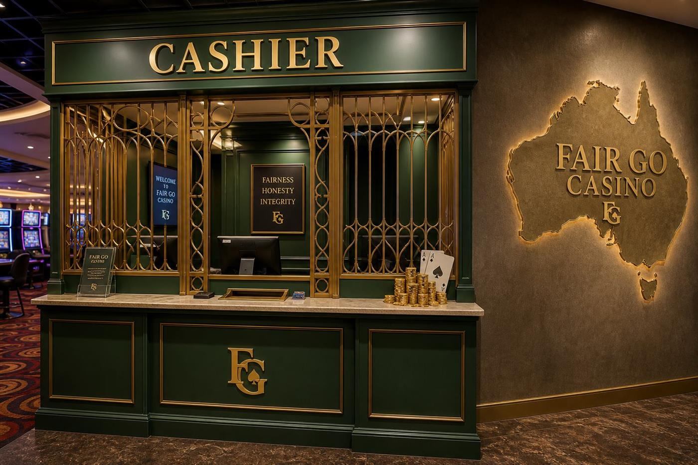 Fair Go Casino cashier promo